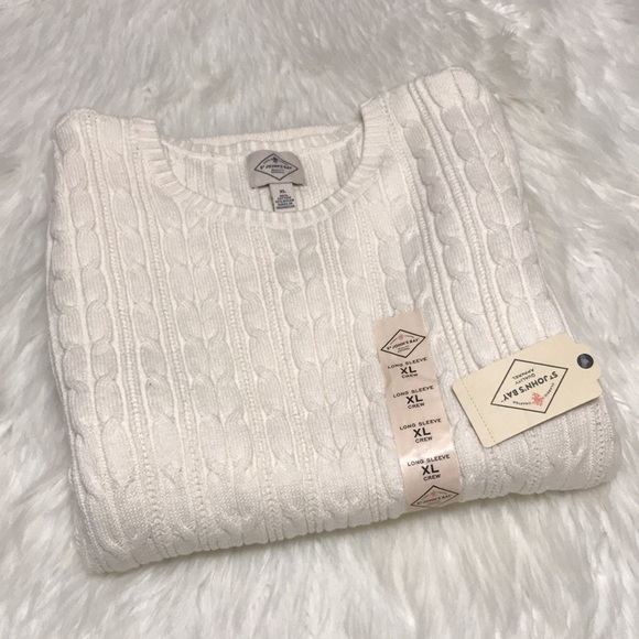 𝅺NWT ST JOHN’S BAY PULLOVER SWEATER XL - Picture 3 of 12
